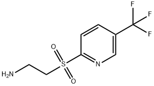 2-(5-(trifluoromethyl)pyridin-2-ylsulfonyl)ethanamine Struktur