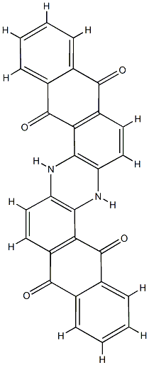 BLeu solanthrene Struktur