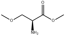 2-Amino-3-methoxypropionic acid methyl ester Struktur