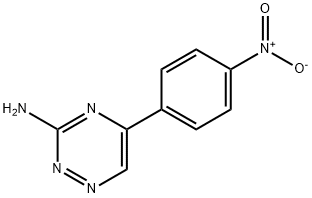 5-(4-nitrophenyl)-1,2,4-triazin-3-amine Struktur