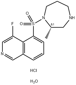 Ripasudil hydrochloride dihydrate Struktur