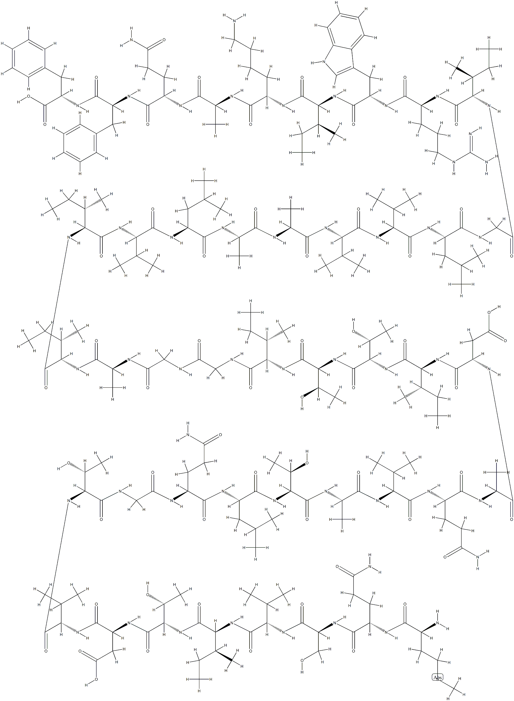 Pf3 coat protein Struktur