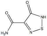 1,2,5-Thiadiazole-3-carboxamide,4-hydroxy-(7CI) Struktur