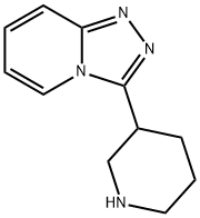 3-(3-piperidinyl)[1,2,4]triazolo[4,3-a]pyridine(SALTDATA: FREE) Struktur