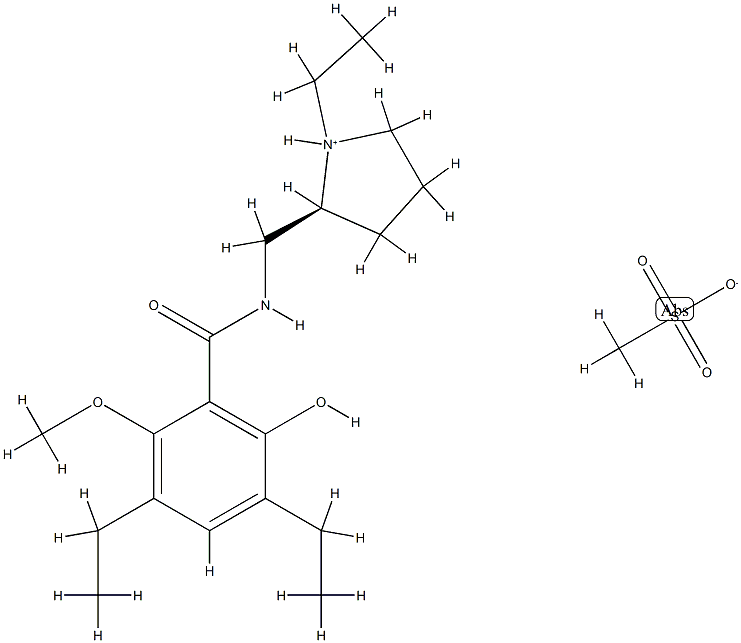 FLA-988 Methanesulfonate Struktur