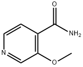 4-Pyridinecarboxamide,3-methoxy-(9CI) Struktur