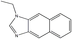 1H-Naphth[2,3-d]imidazole,1-ethyl-(9CI) Struktur