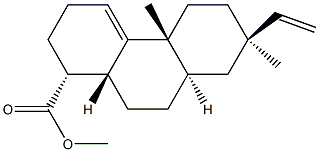 (1R)-1,2,3,4b,5,6,7,8,8aα,9,10,10aα-Dodecahydro-7β-ethenyl-1,4bβ,7-trimethylphenanthrene-1α-carboxylic acid Struktur