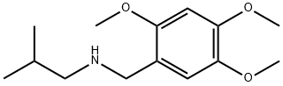 (2-methylpropyl)[(2,4,5-trimethoxyphenyl)methyl]amine Struktur