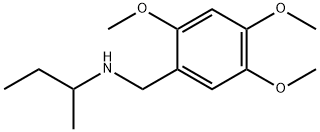 butan-2-yl[(2,4,5-trimethoxyphenyl)methyl]amine Struktur