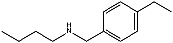 butyl[(4-ethylphenyl)methyl]amine Struktur