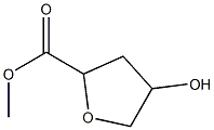 2-Furoicacid,tetrahydro-4-hydroxy-,methylester(6CI,7CI) Struktur