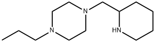 1-(piperidin-2-ylmethyl)-4-propylpiperazine Struktur