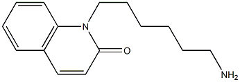 2(1H)-Quinolinone,1-(6-aminohexyl)-(9CI) Struktur