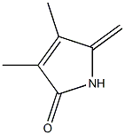 2H-Pyrrol-5-ol,3,4-dimethyl-2-methylene-(9CI) Struktur