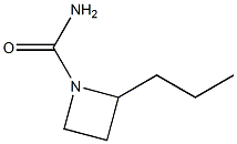 1-Azetidinecarboxamide,2-propyl-(7CI) Struktur