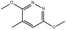 3,6-Dimethoxy-4-methylpyridazine Struktur