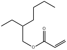 POLY(2-ETHYLHEXYL ACRYLATE) Struktur