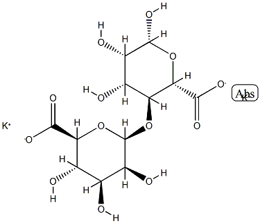 POTASSIUM ALGINATE Struktur