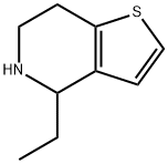 4-ethyl-4,5,6,7-tetrahydrothieno[3,2-c]pyridine Struktur