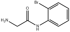 N~1~-(2-bromophenyl)glycinamide(SALTDATA: HCl) Struktur