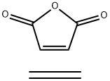 2,5-Furandione, polymer with ethene, ammonium salt Struktur