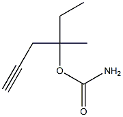 Carbamic acid, 1-ethyl-1-methyl-3-butynyl ester (6CI,7CI) Struktur