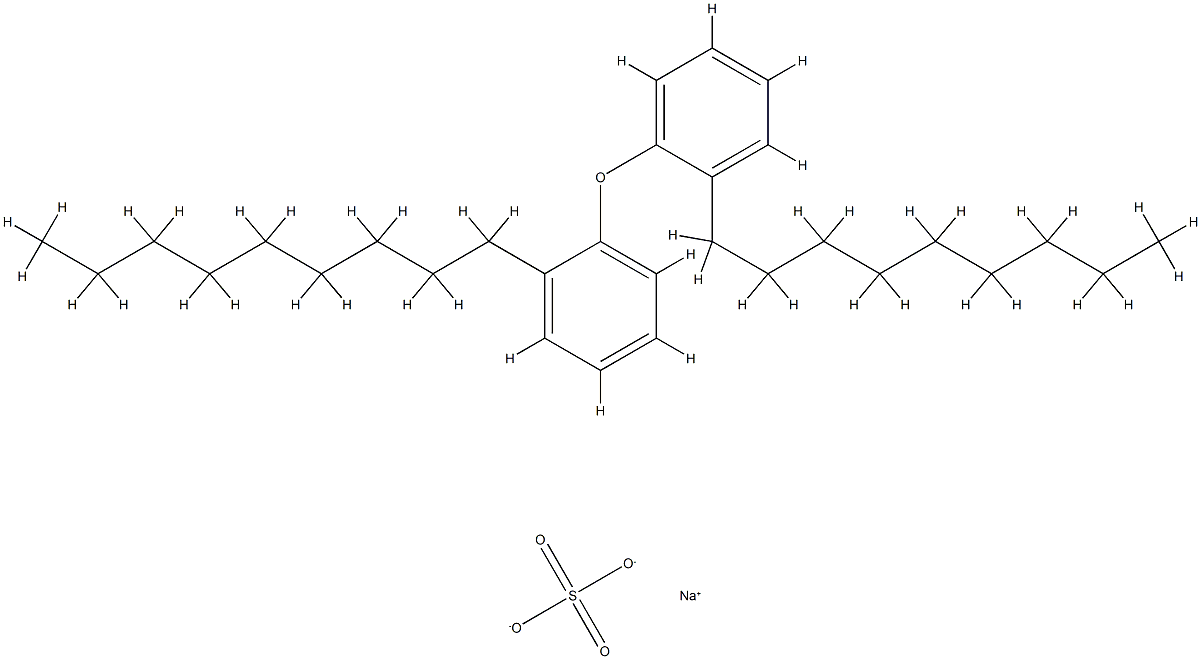 α-磺基-ω-壬基苯氧基聚氧乙烯基醚鈉鹽 結(jié)構(gòu)式