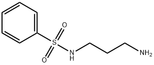 N-(3-aminopropyl)benzenesulfonamide Struktur