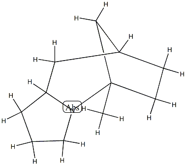 5,8-Methano-1H-pyrrolo[1,2-a]azepine,octahydro-5-methyl-(9CI) Struktur