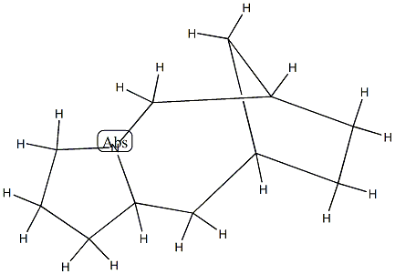 6,9-Methanopyrrolo[1,2-a]azocine,decahydro-(9CI) Struktur