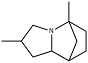 5,8-Methanoindolizine,octahydro-2,5-dimethyl-(9CI) Struktur