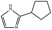 2-cyclopentyl-1H-imidazole(SALTDATA: FREE) Struktur