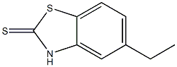 2(3H)-Benzothiazolethione,5-ethyl-(9CI) Struktur