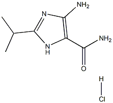 2-ISOPROPYL-5-CARBOXAMIDO-4-AMINOIMIDAZOLE Struktur