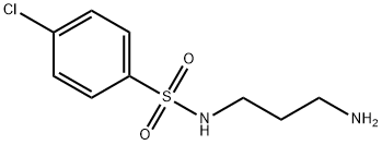 N-(3-aminopropyl)-4-chlorobenzenesulfonamide Struktur