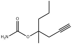 Carbamic acid, 1-methyl-1-propyl-3-butynyl ester (6CI,7CI) Struktur