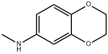 N-methyl-2,3-dihydro-1,4-benzodioxin-6-amine Struktur