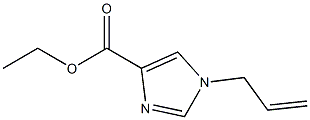 ethyl 1-allyl-1H-imidazole-4-carboxylate Struktur