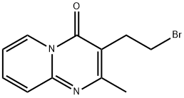 3-(2-Bromo-ethyl)-2-methyl-pyrido[1,2-a]pyrimidin-4-one Struktur