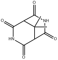 2,2-Dimethyl-1,1,3,3-propanetetracarboxy-1,3,1,3-diimide Struktur