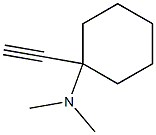 Cyclohexylamine, 1-ethynyl-N,N-dimethyl- (6CI,7CI) Struktur