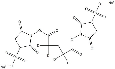 Deuterated Crosslinker DSG-d4 Struktur