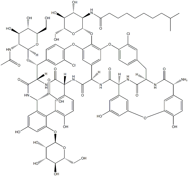 Teicoplanin A2-5 Struktur