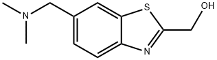 2-Benzothiazolemethanol,6-[(dimethylamino)methyl]-(9CI) Struktur