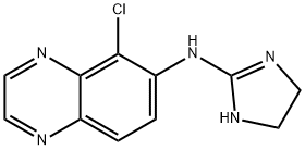 5-chloro-N-(4,5-dihydro-1H-imidazol-2-yl)quinoxalin-6-amine Struktur