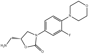 Deacetyl (R)-Linezolid Struktur