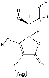 iron(III)-ascorbic acid complex Struktur