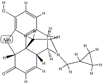 N-(cyclopropylmethyl)normorphinone Struktur