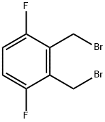 2,3-Bis(bromomethyl)-1,4-difluorobenzene Struktur